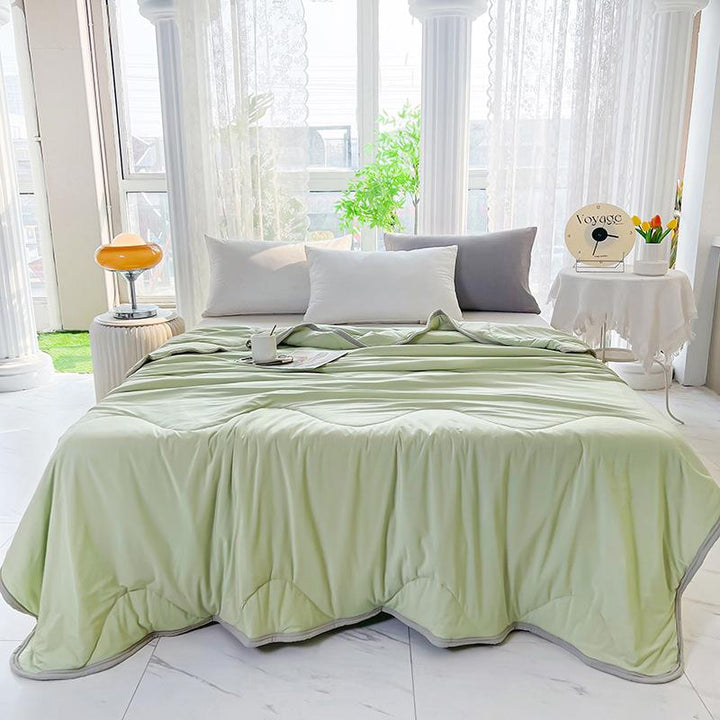 Cooling Ice Silk Summer Comforter machine washable | Stornfield
