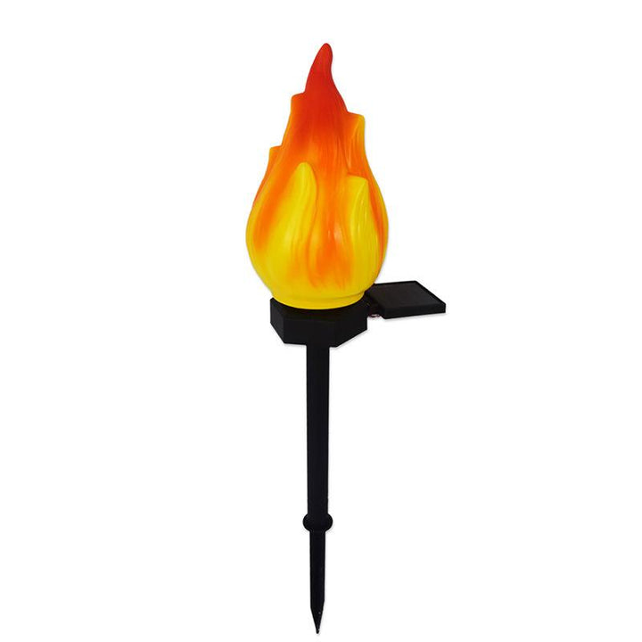 Stornfield | Solar Outdoor Lights with Flickering Flame, Outdoor Solar Lights, Waterproof LED Flame Torches, Solar Outdoor Lights for Camping Garden Landscape Patio Path Outdoor Decor