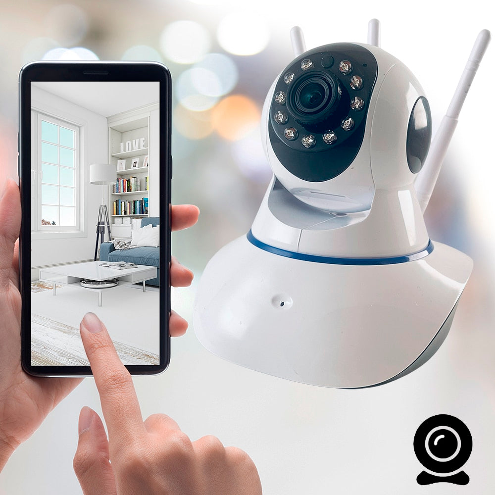 Surveillance IP camera with night vision, tilt function &amp; Wi-Fi | Stornfield