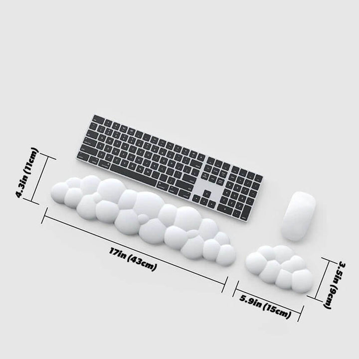 Stornfield | Cloud-shaped Wrist Rest for Keyboard and Mouse
