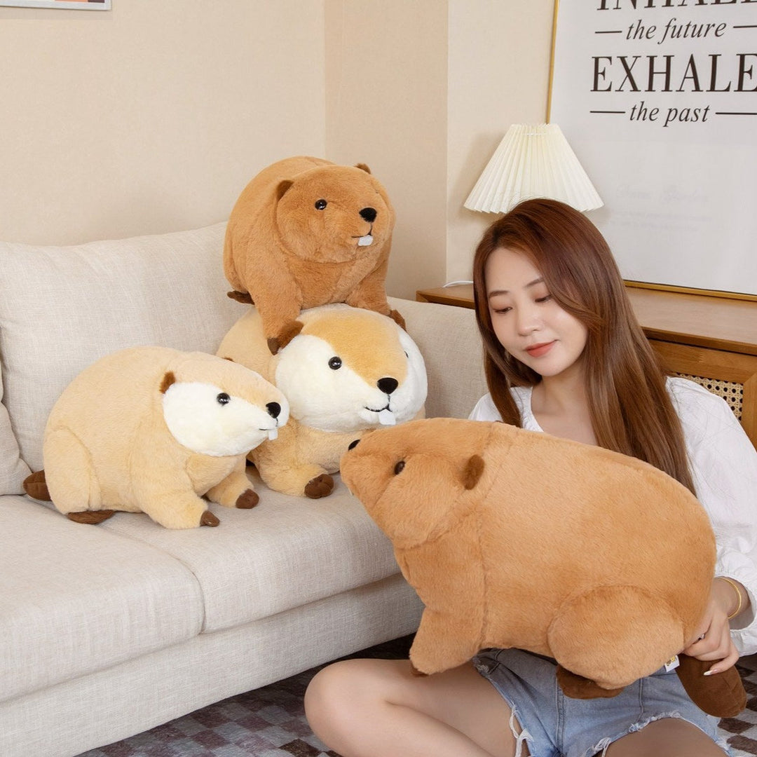 Stornfield | Billy & Willy the Fluffy Brown Beaver Plushie