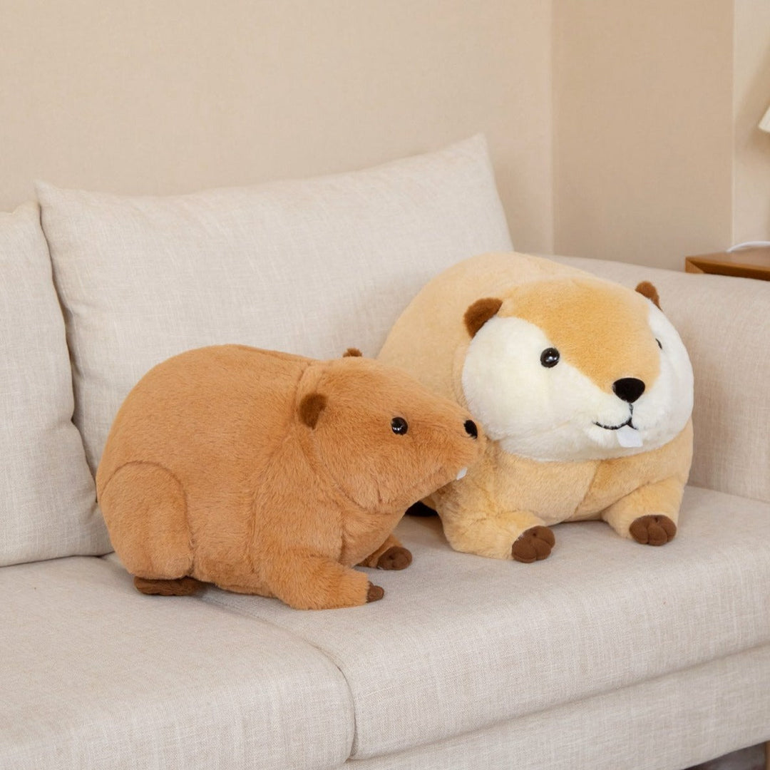 Stornfield | Billy & Willy the Fluffy Brown Beaver Plushie