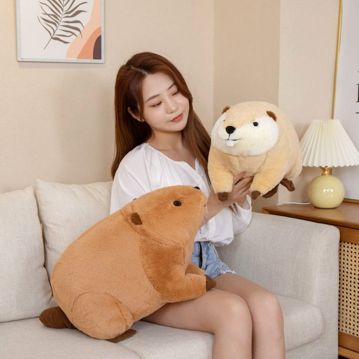 Stornfield | Billy & Willy the Fluffy Brown Beaver Plushie