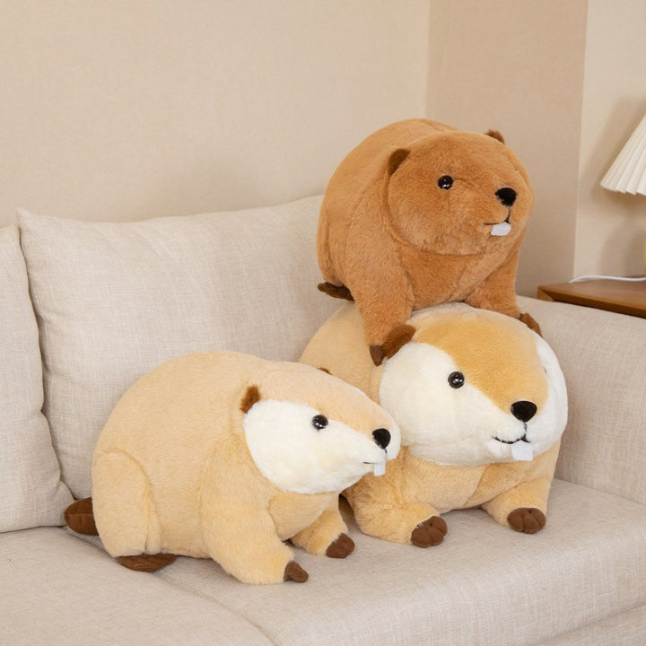 Stornfield | Billy & Willy the Fluffy Brown Beaver Plushie