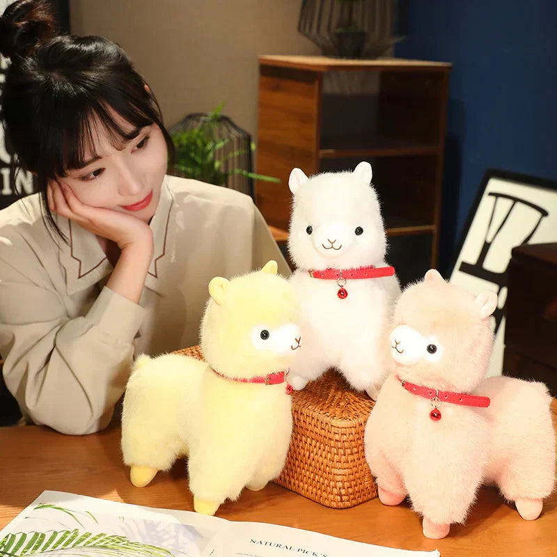 Stornfield | Fluffy Alpaca Llama Plushies with Bell