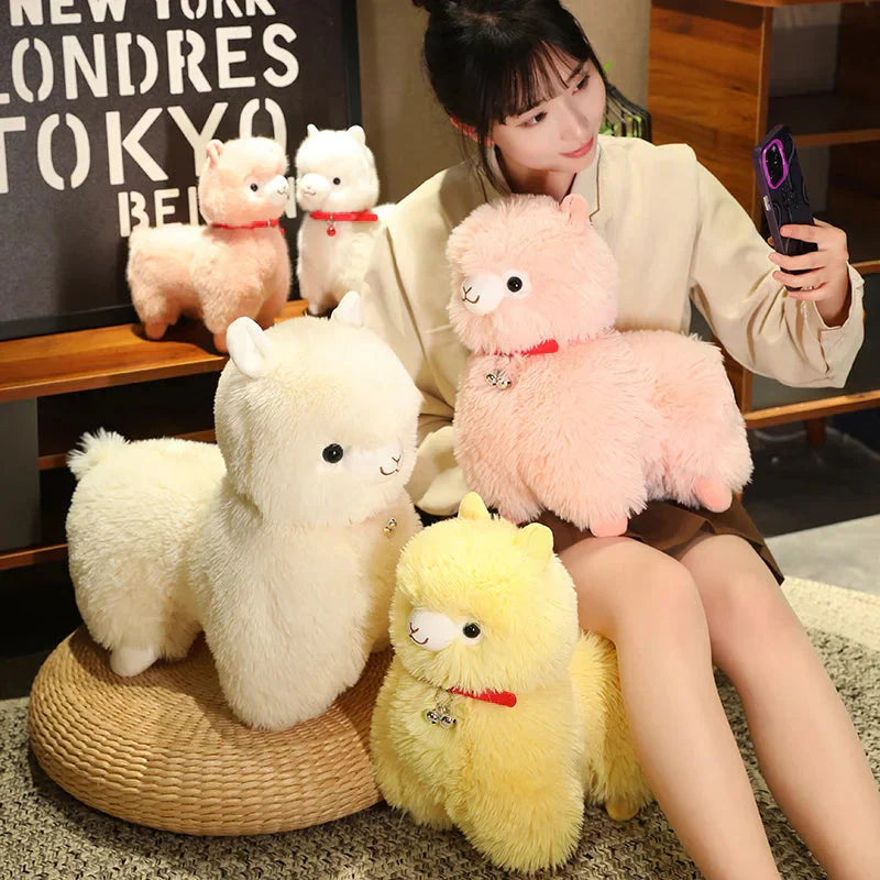 Stornfield | Fluffy Alpaca Llama Plushies with Bell