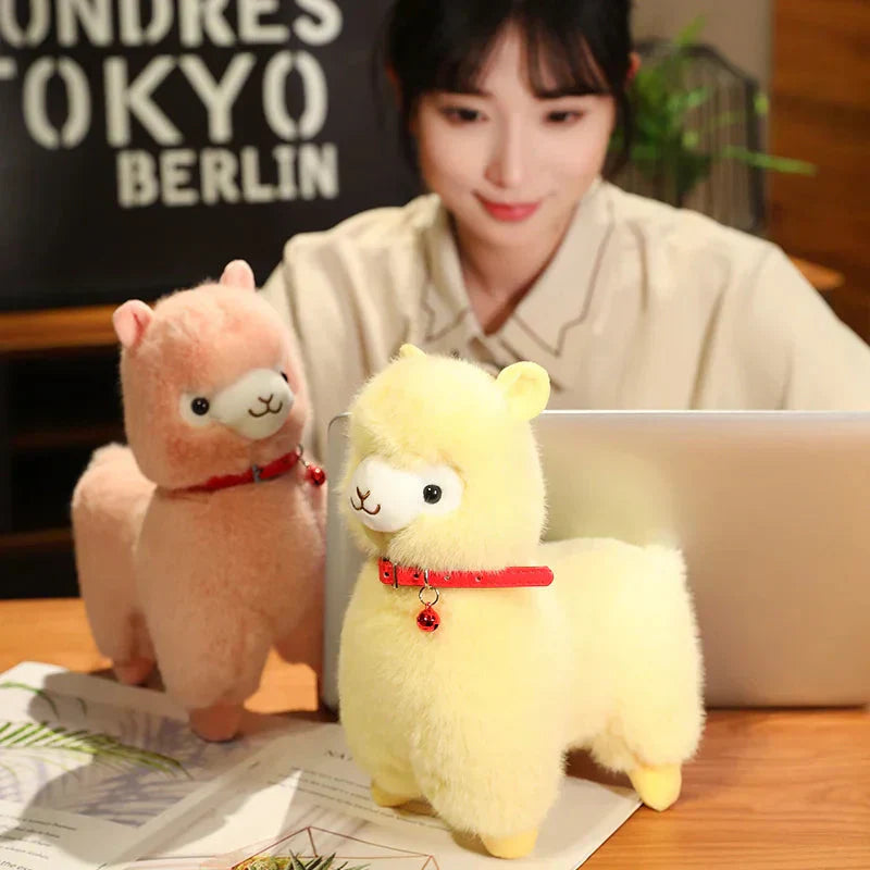Stornfield | Fluffy Alpaca Llama Plushies with Bell