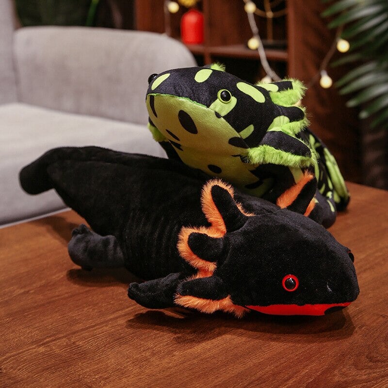 Stornfield | Kawaii Colorful Likelike Axolotl Plushie Family