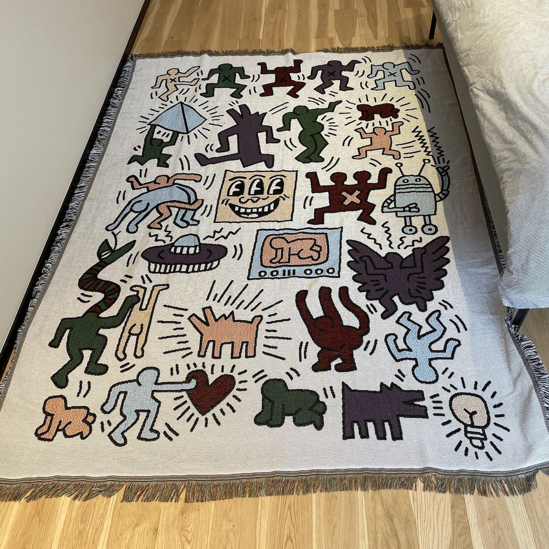 Stornfield | Keith Haring Jigsaw Blanket
