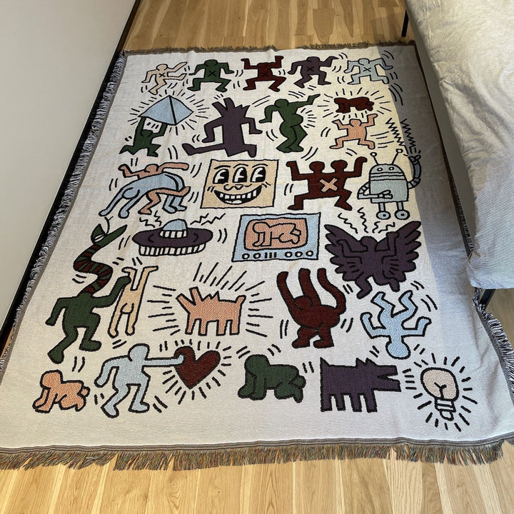 Stornfield | Keith Haring Jigsaw Blanket