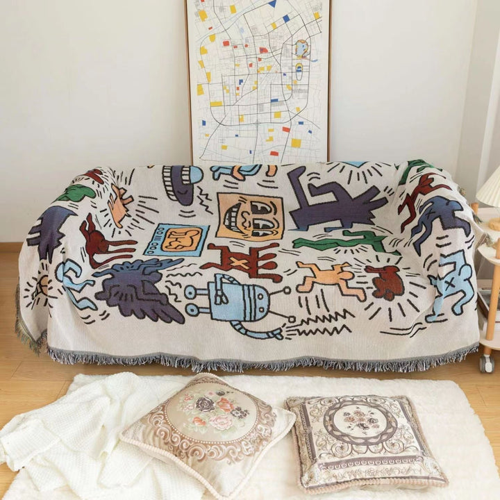 Stornfield | Keith Haring Jigsaw Blanket