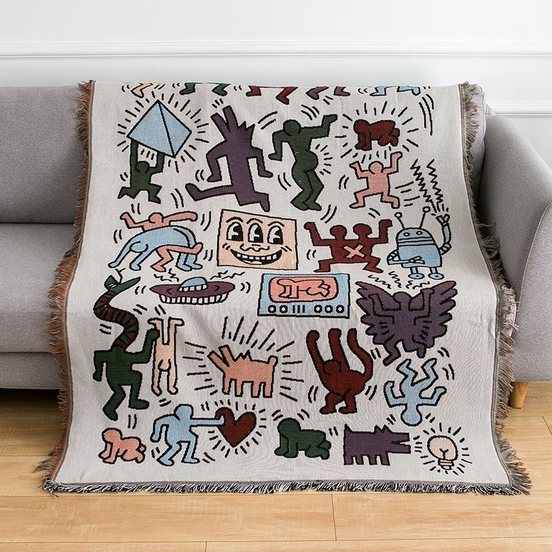 Stornfield | Keith Haring Jigsaw Blanket