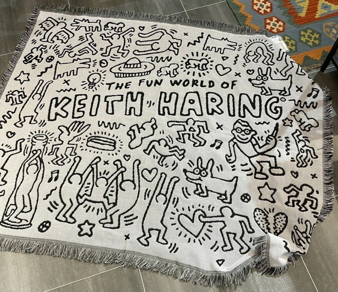 Stornfield | Keith Haring Jigsaw Blanket