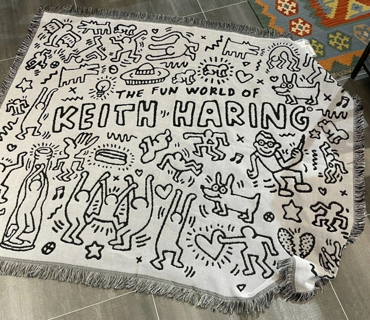 Stornfield | Keith Haring Jigsaw Blanket