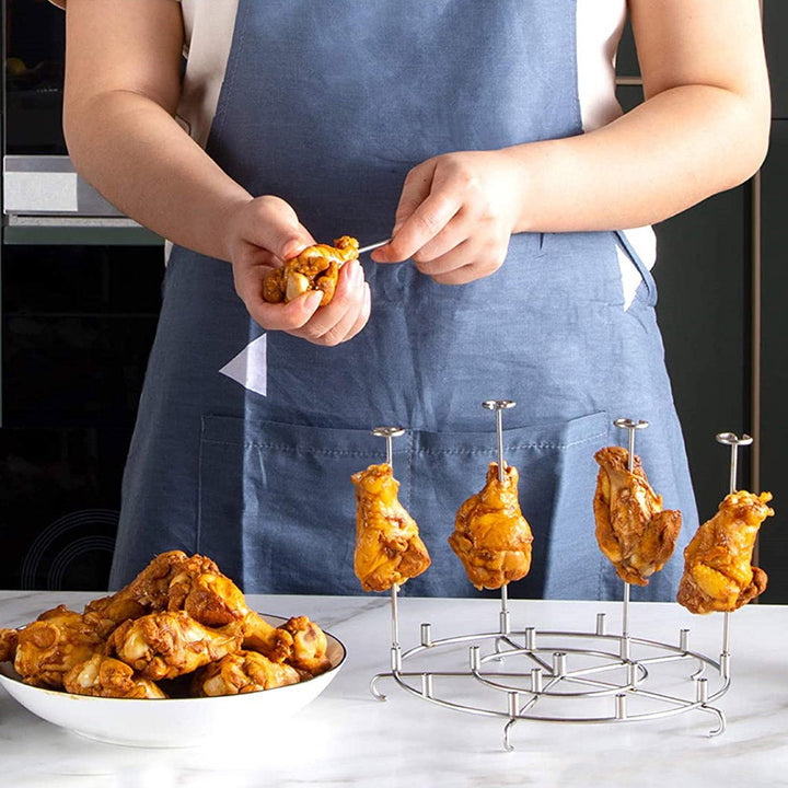 Kitchen Air Fryer Rack Accessory BBQ Grill Tray Roasting Holder Tool | Stornfield