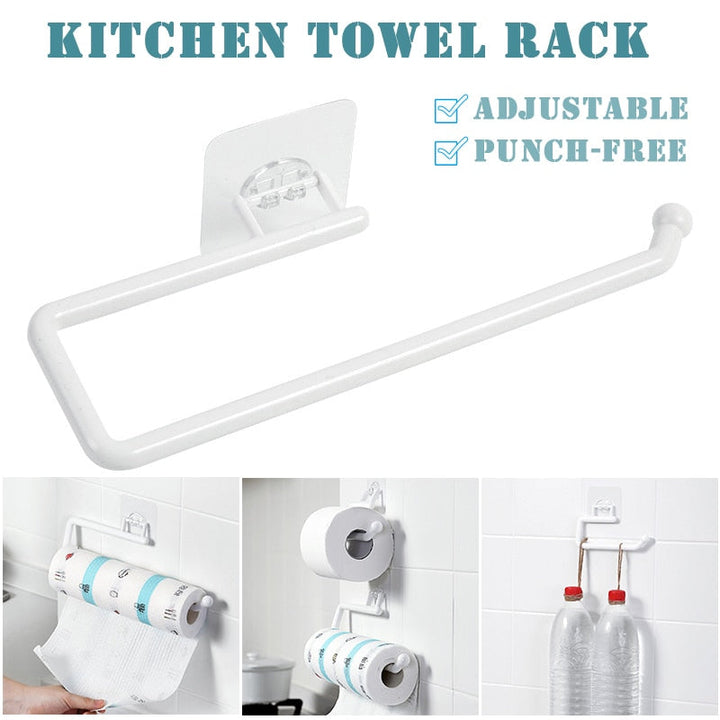 Kitchen Paper Roll Holder Towel Hanger Rack Bar Toilet Paper Holders | Stornfield