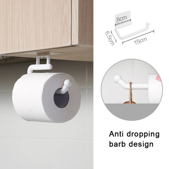 Kitchen Paper Roll Holder Towel Hanger Rack Bar Toilet Paper Holders | Stornfield