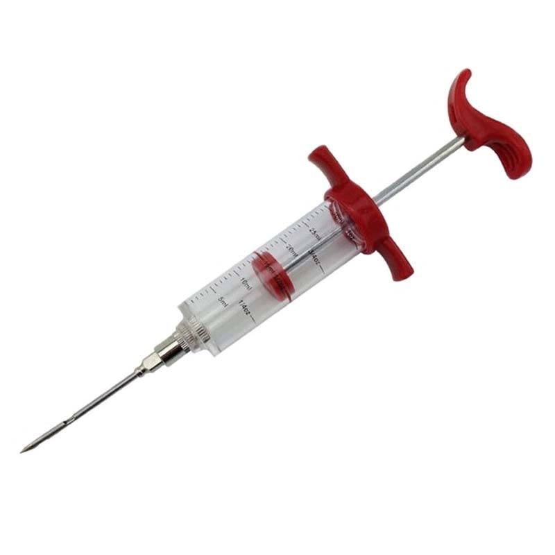 Kitchen Syringe Needle Meat Marinade Flavoring Syringe BBQ Injector | Stornfield