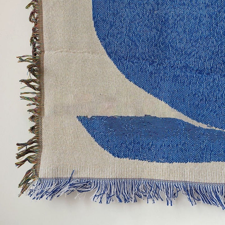 Knitted Jacquard Throw Blanket for Cozy Home Decor | Stornfield