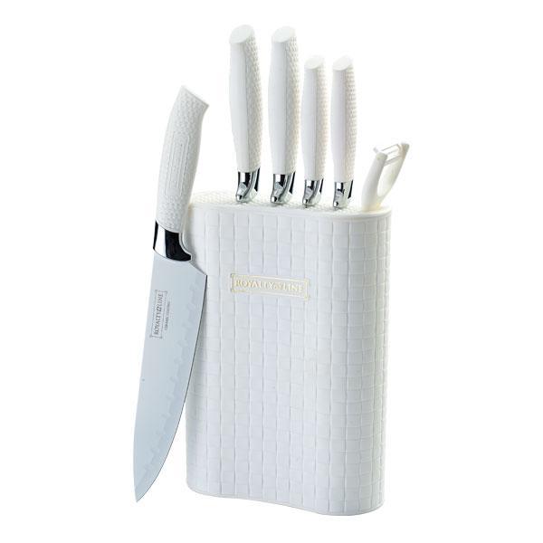 Knife set from Royalty Line (5 pieces + peeler) | Stornfield