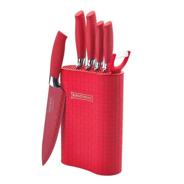 Knife set from Royalty Line (5 pieces + peeler) | Stornfield