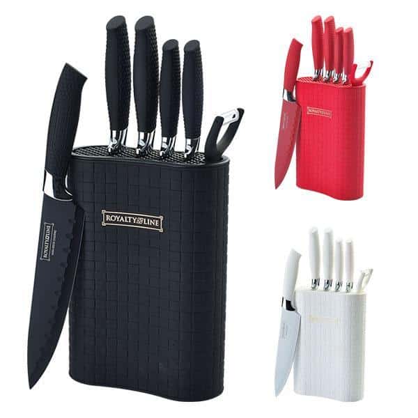 Knife set from Royalty Line (5 pieces + peeler) | Stornfield