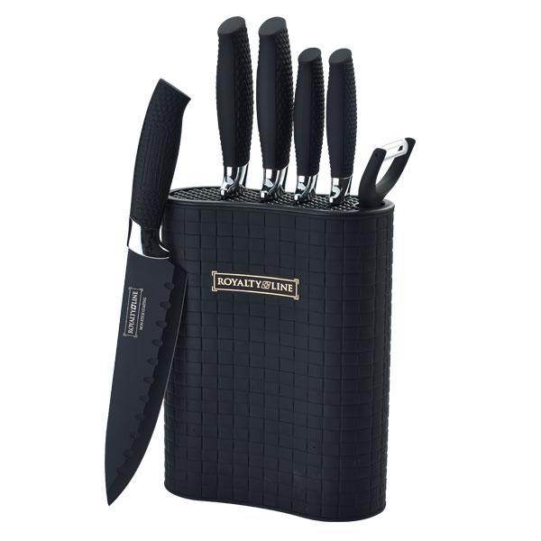 Knife set from Royalty Line (5 pieces + peeler) | Stornfield