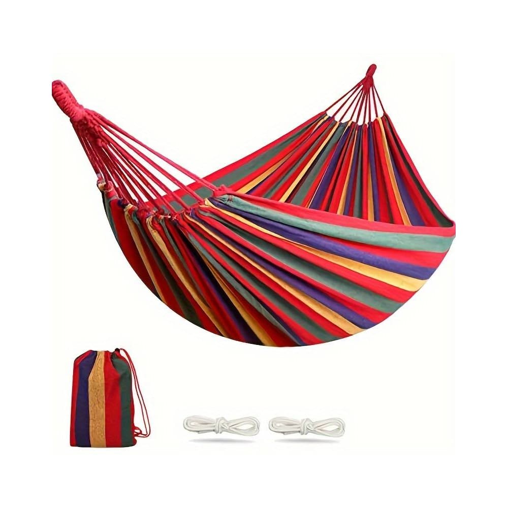 Hammock - by Camping Hammock (red striped) | Stornfield