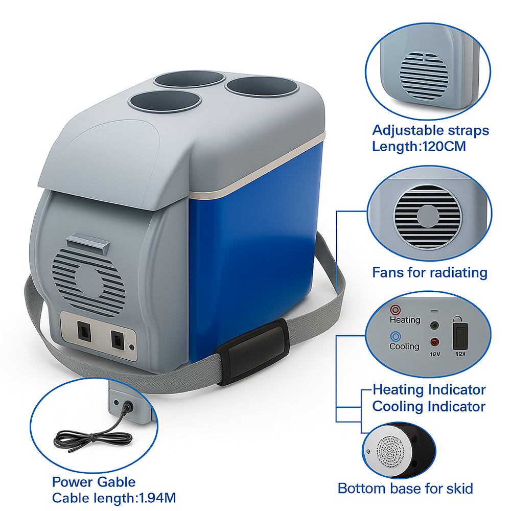 Mini cooler / heater box for car / caravan etc. | Stornfield