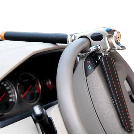 Adjustable Steering Wheel Lock with Triple Locking – Strong Theft Protection | Stornfield