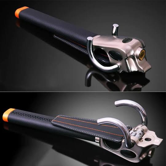Adjustable Steering Wheel Lock with Triple Locking – Strong Theft Protection | Stornfield