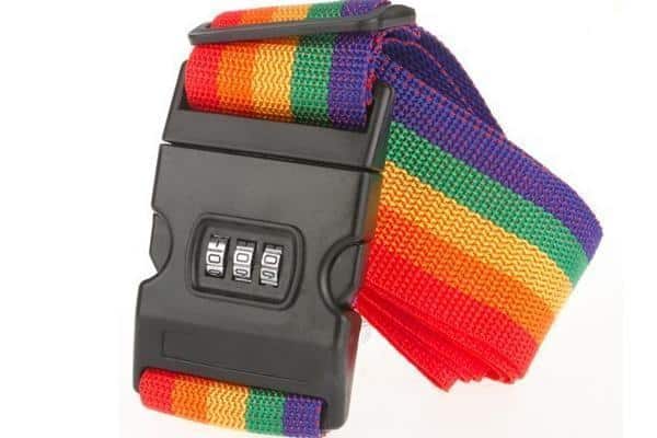 Colorful luggage belt with or without combination lock | Stornfield