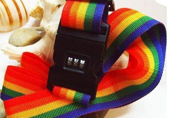 Colorful luggage belt with or without combination lock | Stornfield