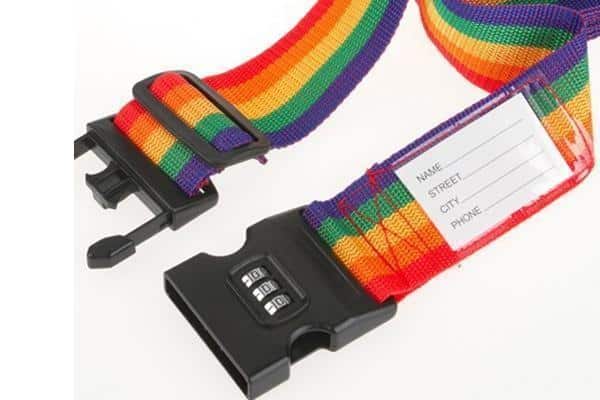Colorful luggage belt with or without combination lock | Stornfield