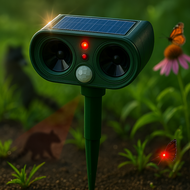 Stornfield | Garden Pest Repeller Solar Motion Sensor Device