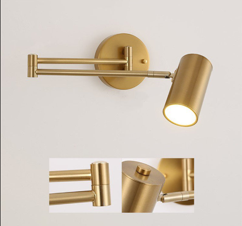Telescopic Swiveling Wall Lamp – Modern LED Lighting for Flexible Space Design | Stornfield