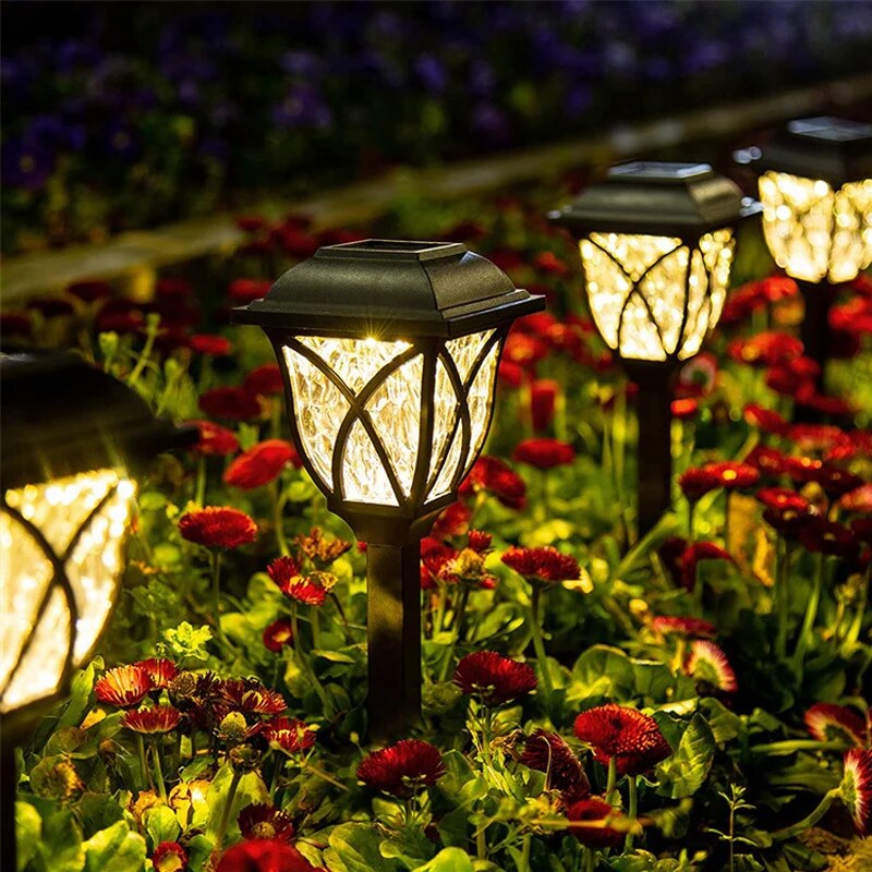 LED Solar Garden Lights – Decorative Solar-Powered Lawn Lights for Outdoor Pathways | Stornfield