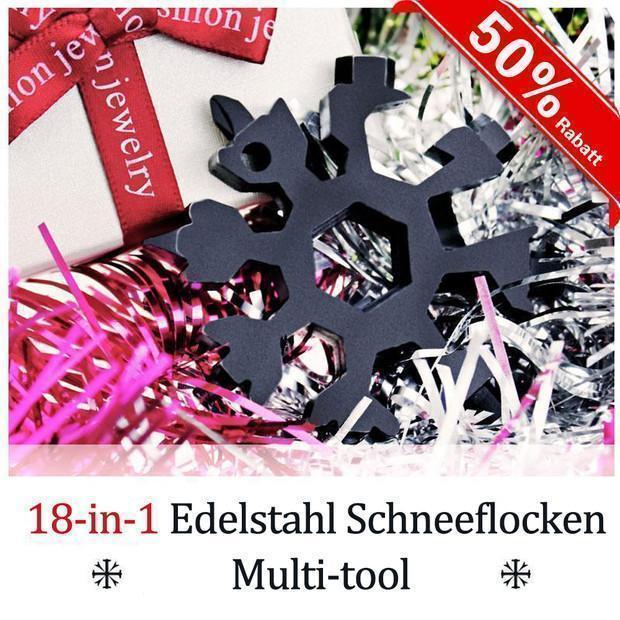 Pre-Christmas sale 18-in-1 stainless steel snowflake multi-tool | Stornfield