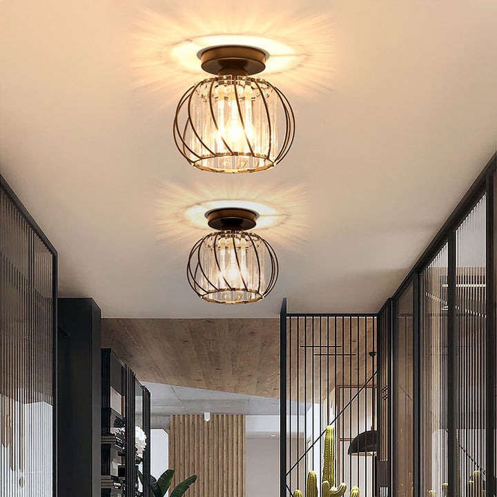 Glass Ceiling Light | Stornfield