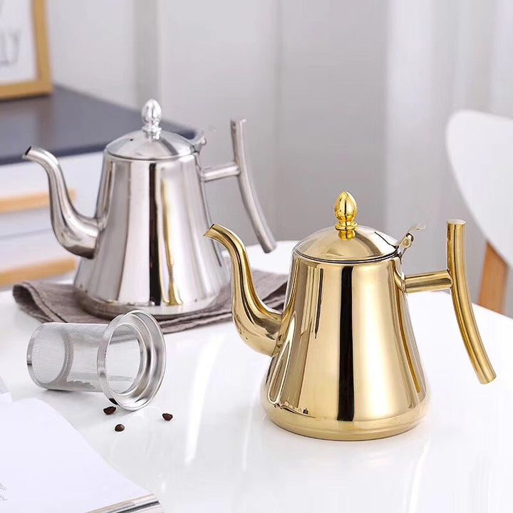 Stainless Steel Tea Kettle with Removable Infuser 1.0L 1.5L 2.0L | Stornfield