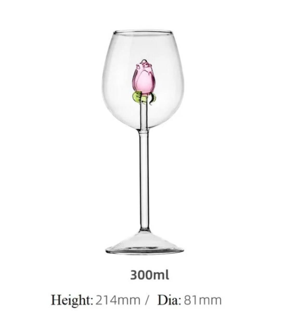 Stornfield | La Vie En Rose | Champagne Flute - Handmade
