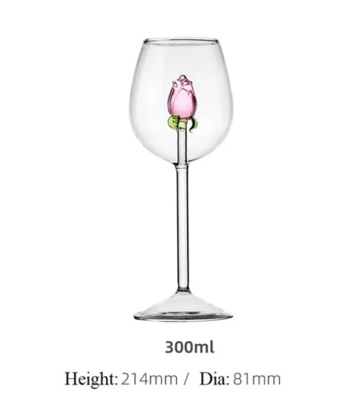 Stornfield | La Vie En Rose | Champagne Flute - Handmade