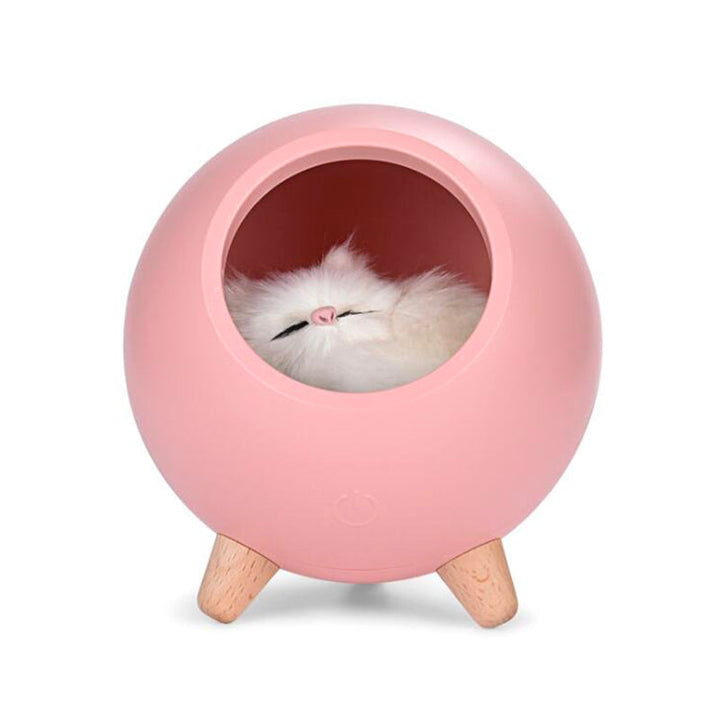 Cat Cordless Children's Bedside Lamp - Rechargeable Cute Design | Stornfield