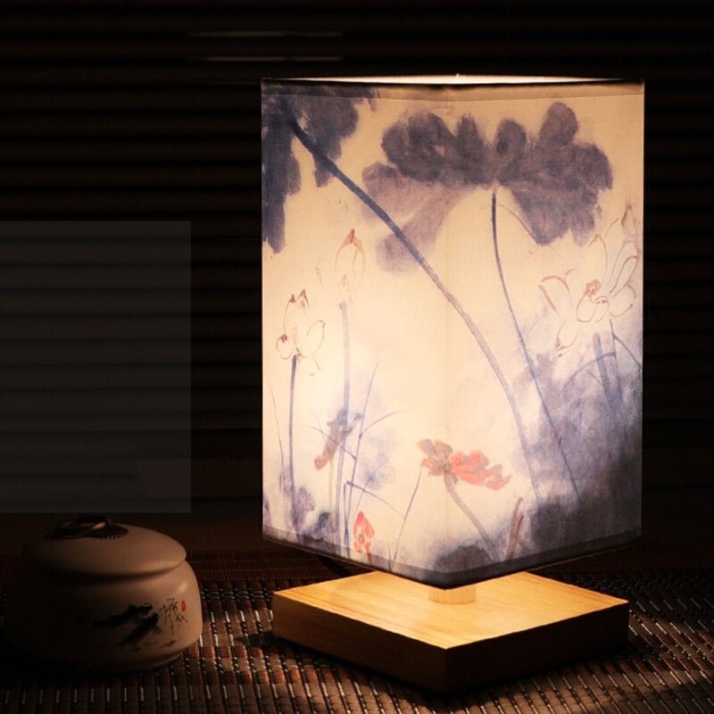 Stornfield | Paper Table Lamp | Japanese Scandinavian Style | Warm Light