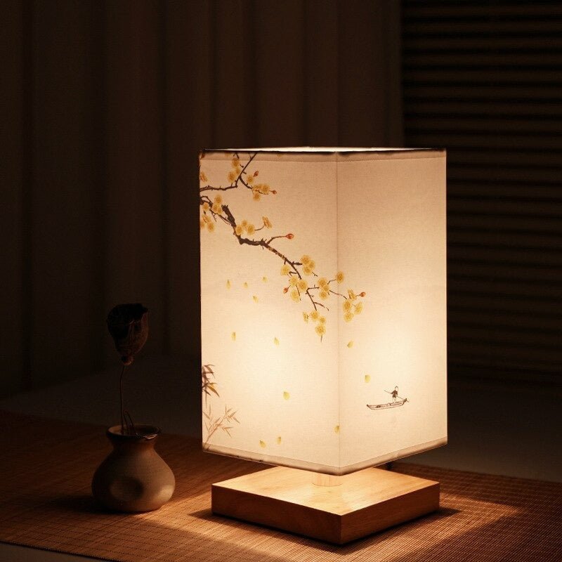 Japanese-Scandinavian Table Lamp - HikariGlow | Stornfield