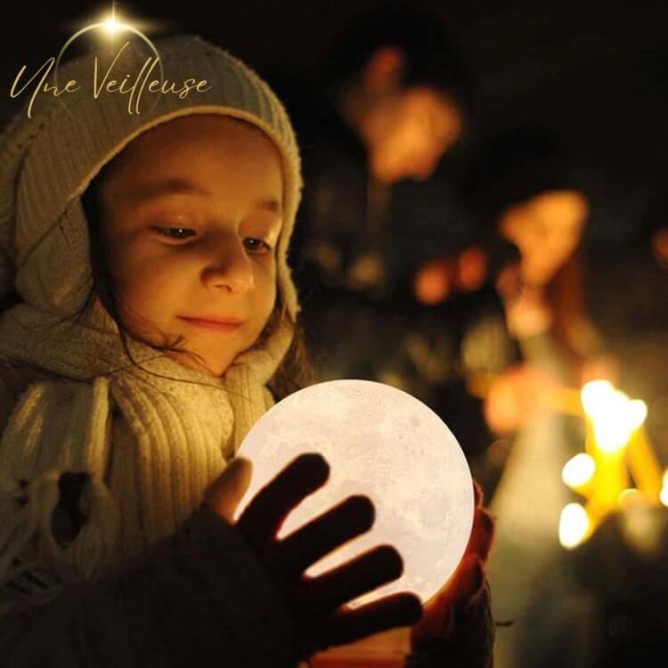 Stornfield | Lampe de chevet design - LunarLight™ Lampe Lune