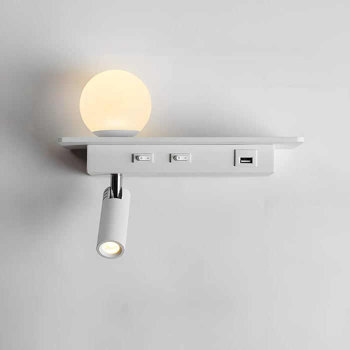 Stornfield | GlowPort – USB Wall Light with Adjustable Light and Smart Charging