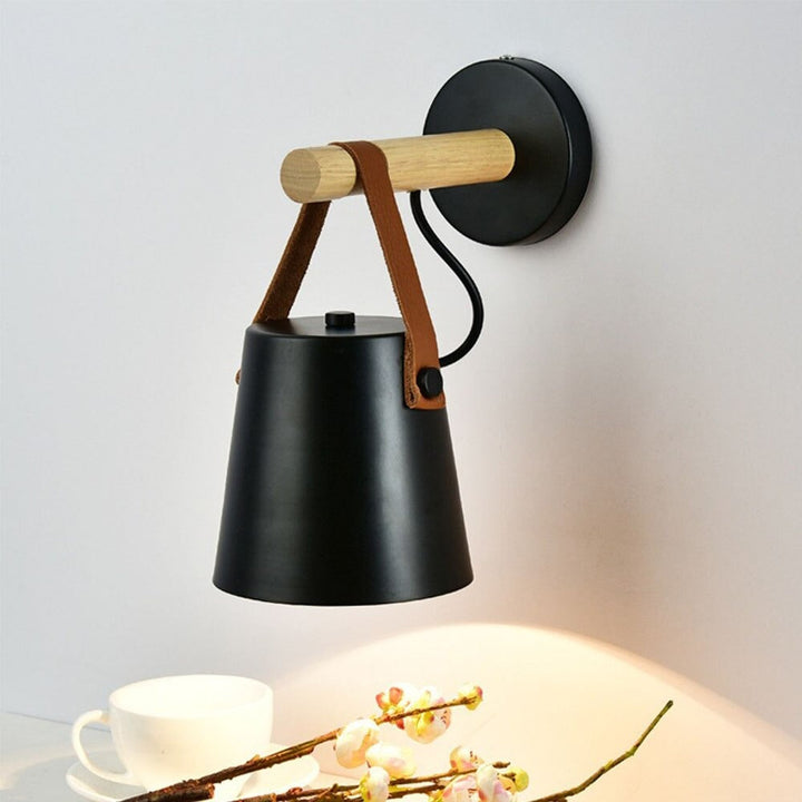 Scandinavian Wall Bedside Lamp Retro Touch-Sensitive Design | Stornfield