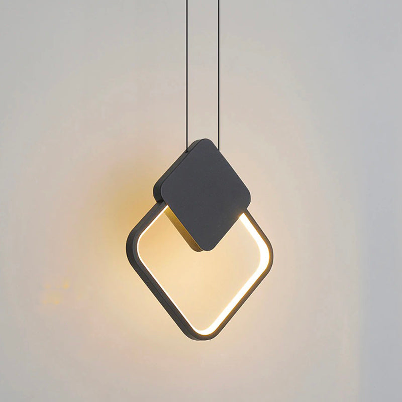 Modern Design Hanging Bedside Lamp with LED Light | Stornfield