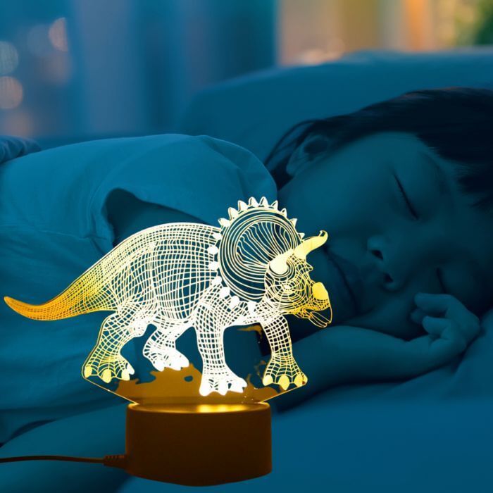 Stornfield | Lampe dinosaure - TriceratopsLamp™